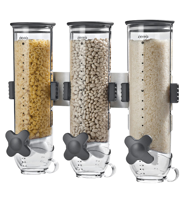 Smart Space Edition Wall Mount Dispenser Triple Canisters